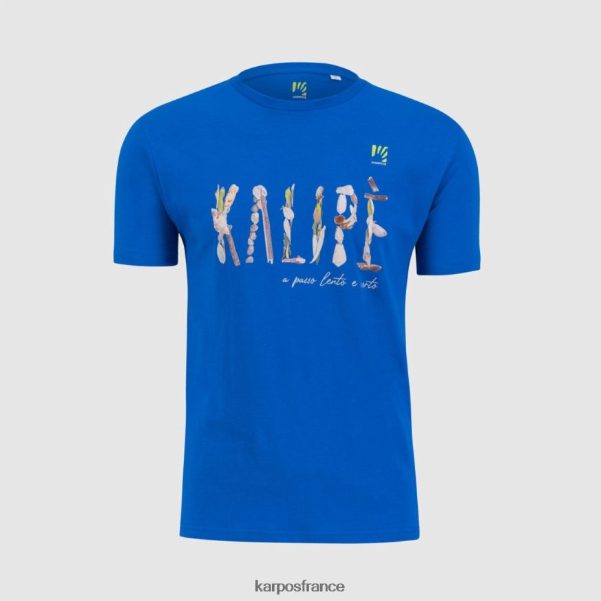Hommes Karpos bleu impérial t-shirt Kalip 28PL68381