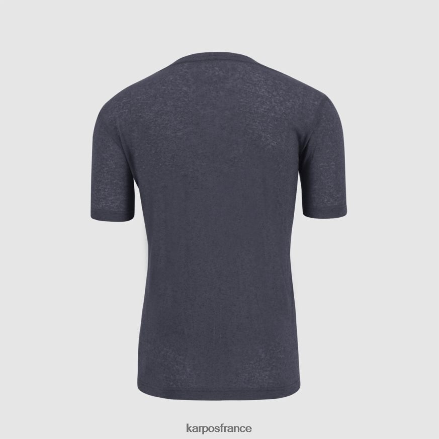 Hommes Karpos bleu ombré t-shirt en chanvre totoga 28PL68343