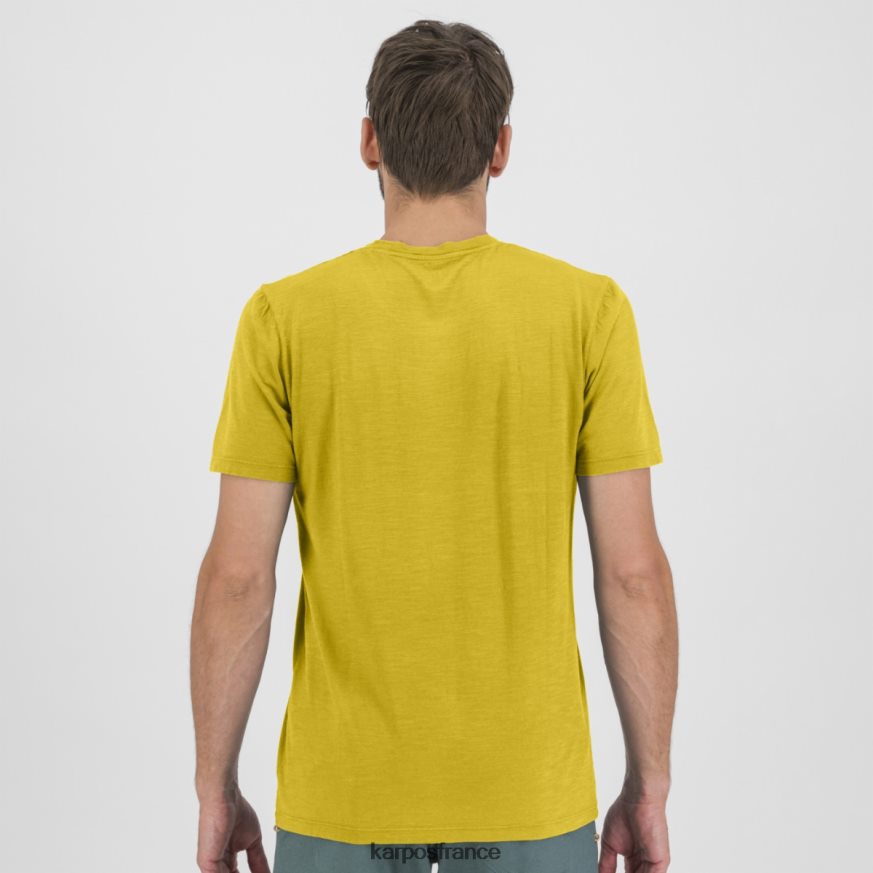 Hommes Karpos curry au citron t-shirt ambrette 28PL68380