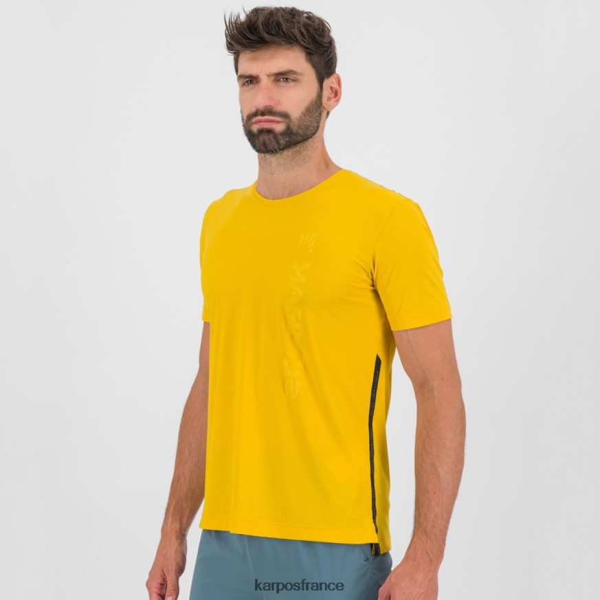 Hommes Karpos curry au citron t-shirt easyfrizz 28PL68351