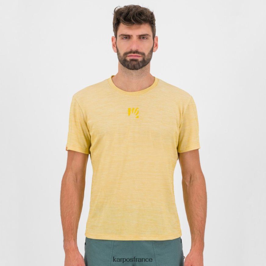 Hommes Karpos curry au citron t-shirt mérinos verdana 28PL68346