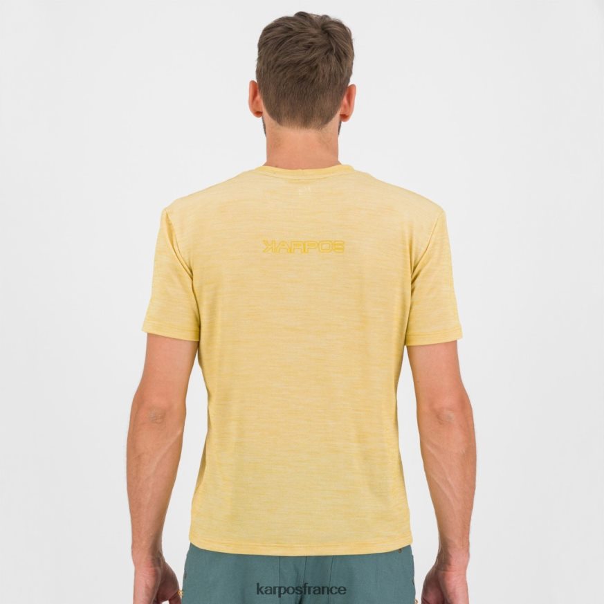 Hommes Karpos curry au citron t-shirt mérinos verdana 28PL68346