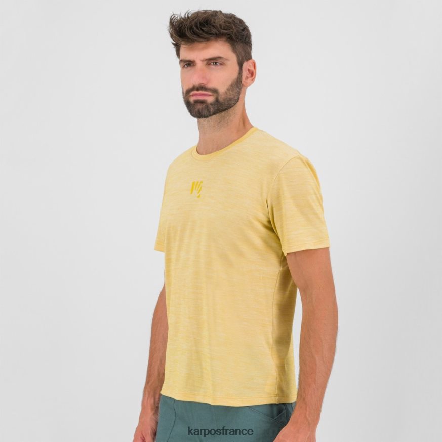 Hommes Karpos curry au citron t-shirt mérinos verdana 28PL68346