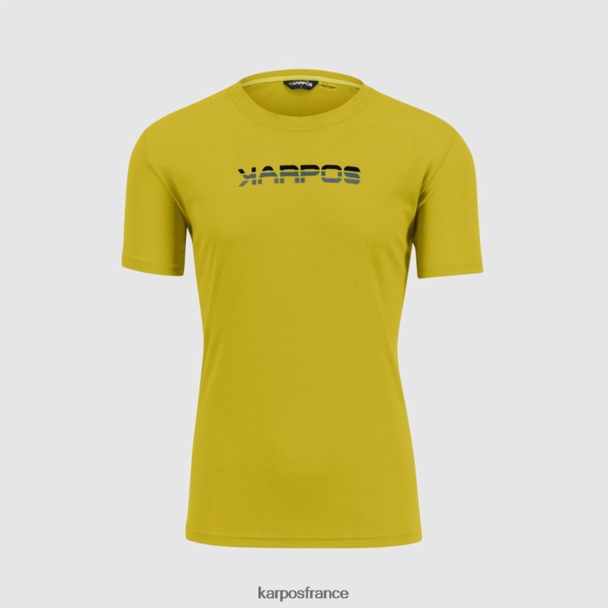Hommes Karpos curry citron/atlantique nord maillot loma 28PL68429