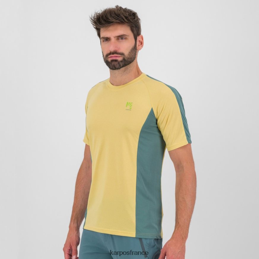 Hommes Karpos curry citron/atlantique nord maillot nuvolau 28PL68371