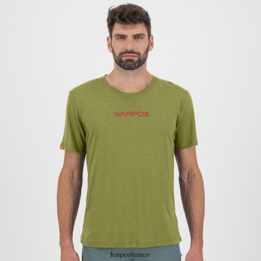 Hommes Karpos guacamole t-shirt en chanvre totoga 28PL68344