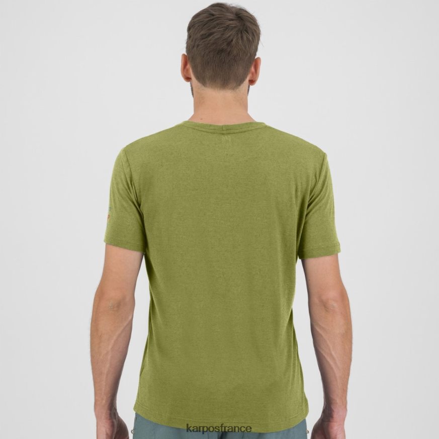Hommes Karpos guacamole t-shirt en chanvre totoga 28PL68344