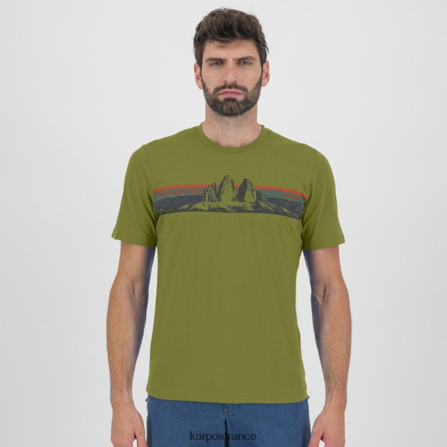 Hommes Karpos guacamole t-shirt giglio 28PL68426