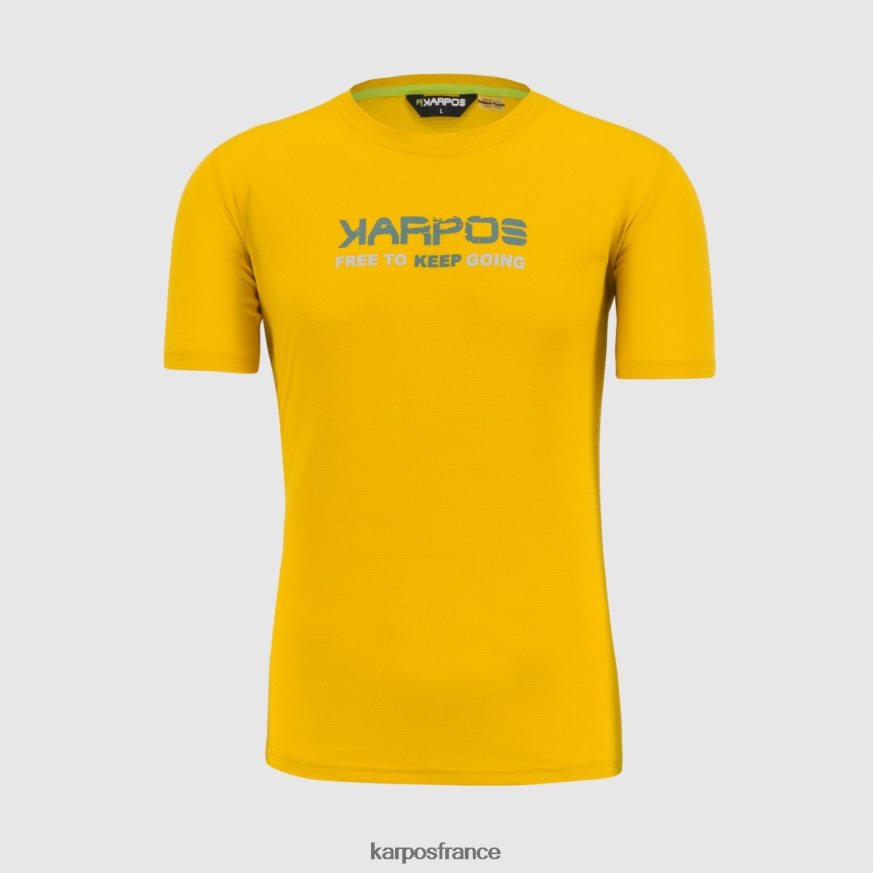 Hommes Karpos imprimé citron curry 1 t-shirt val federia 28PL68388