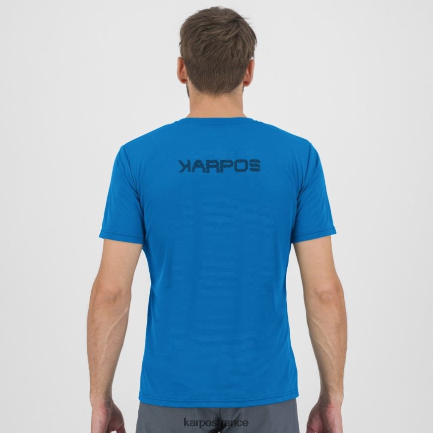 Hommes Karpos indigo B. jersey imprimé loma 28PL68396