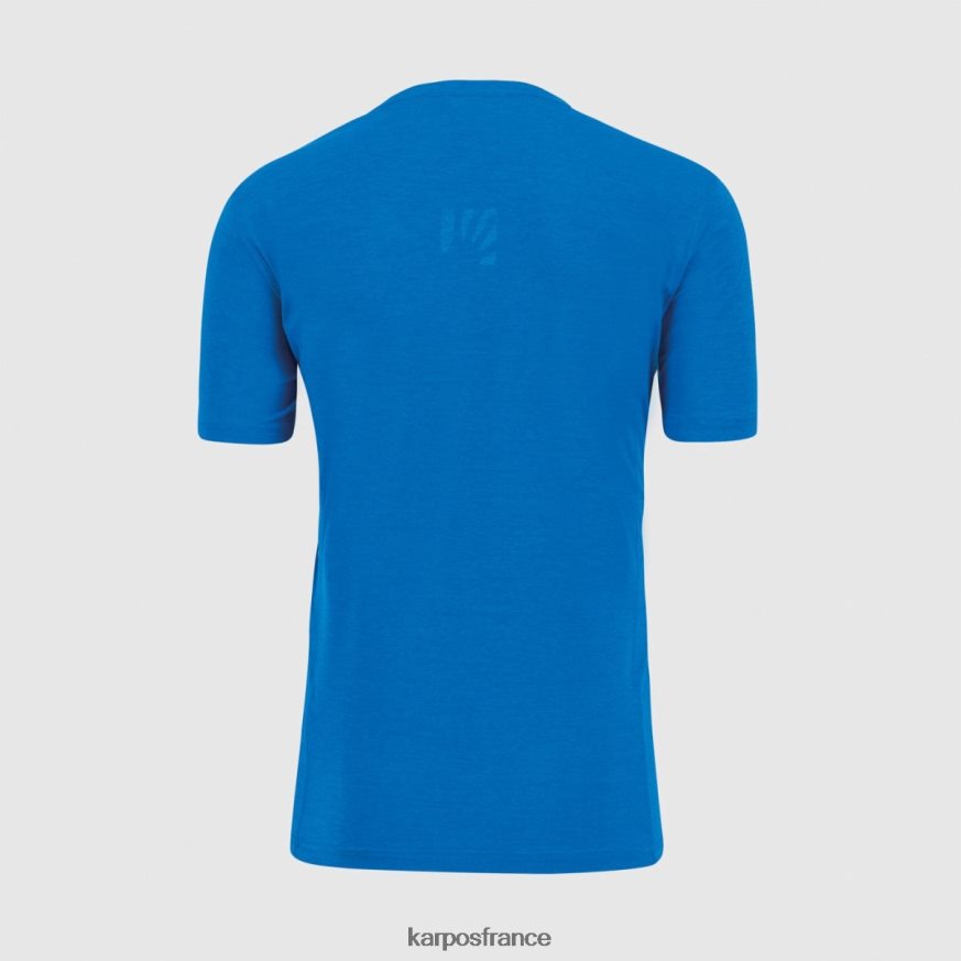 Hommes Karpos indigo B. t-shirt k-performance 28PL68349