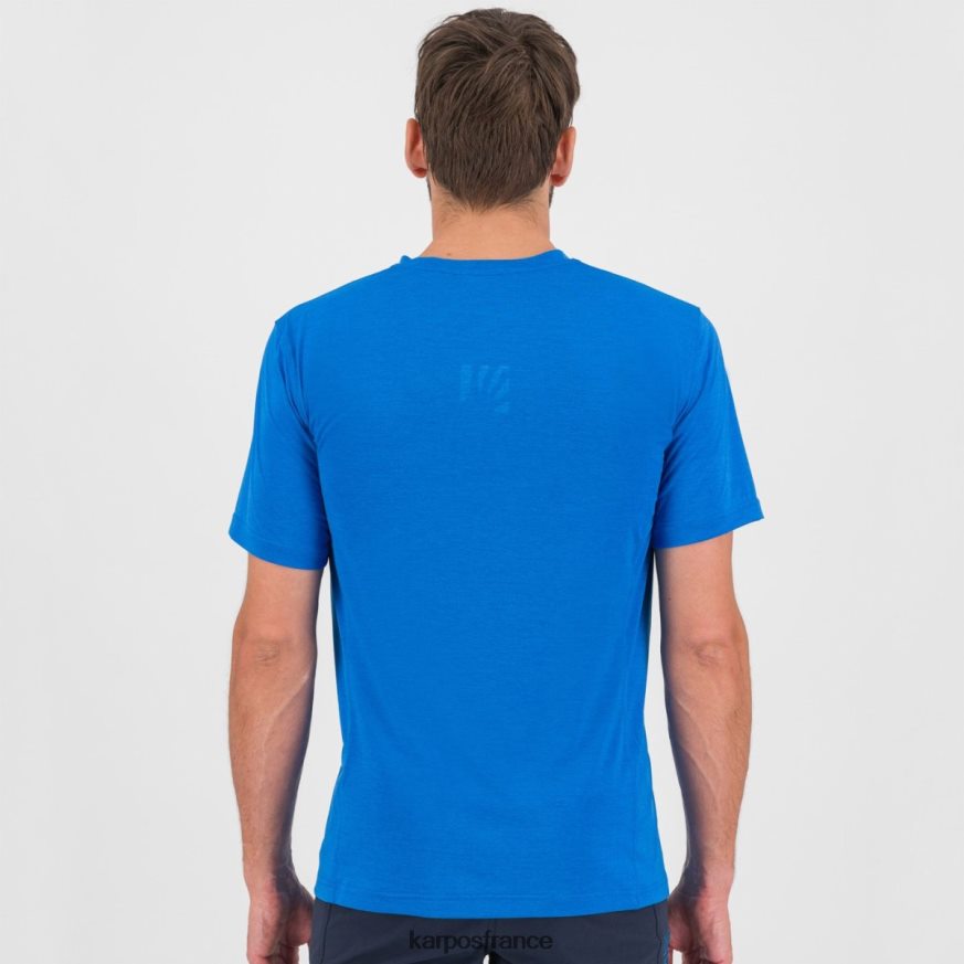 Hommes Karpos indigo B. t-shirt k-performance 28PL68349