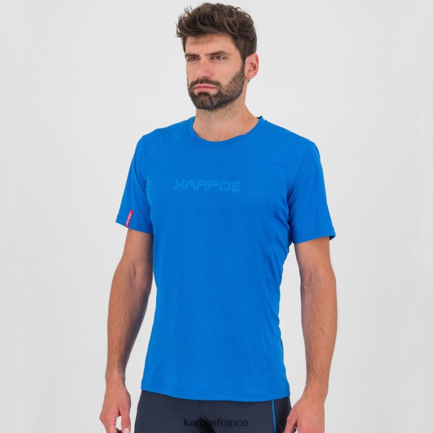 Hommes Karpos indigo B. t-shirt k-performance 28PL68349