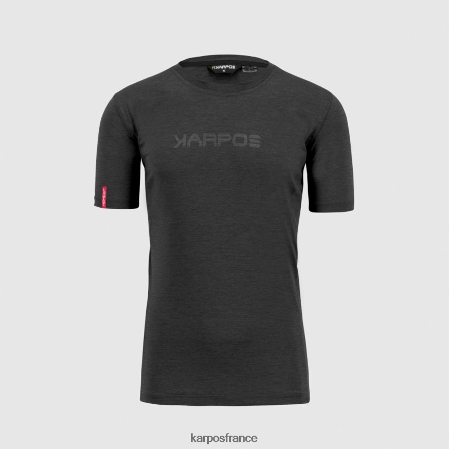 Hommes Karpos noir t-shirt k-performance 28PL68347