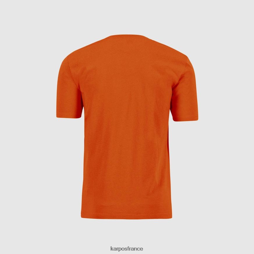 Hommes Karpos orange épicée t-shirt anémone 28PL68416