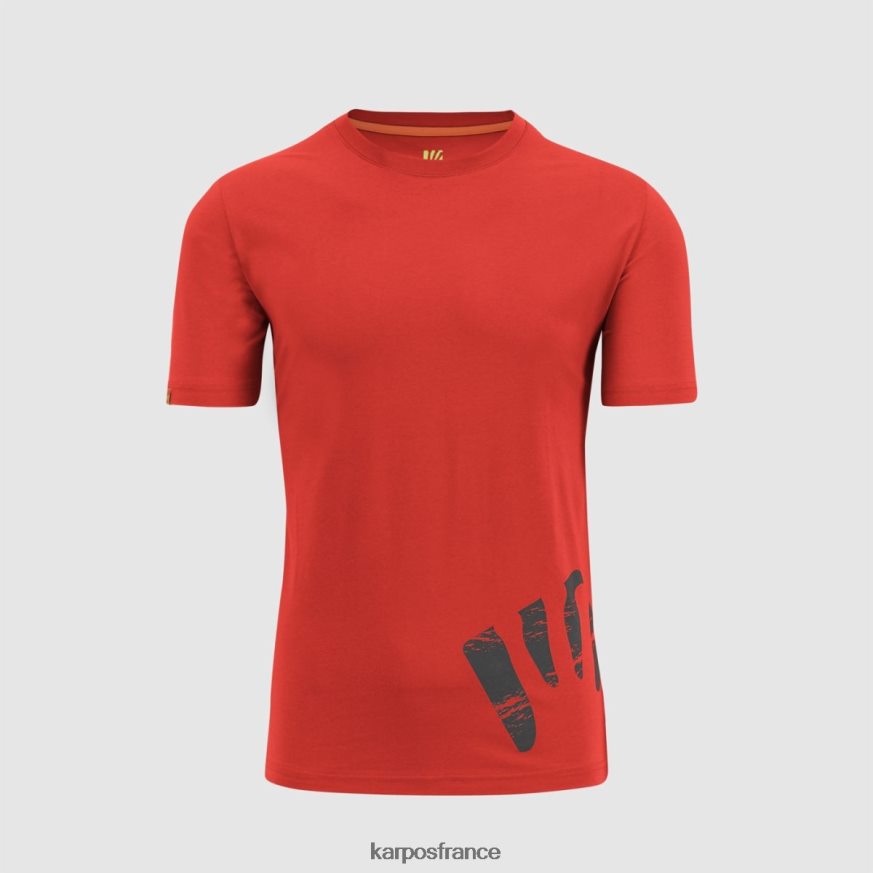 Hommes Karpos paprika t-shirt astro alpino 28PL68419