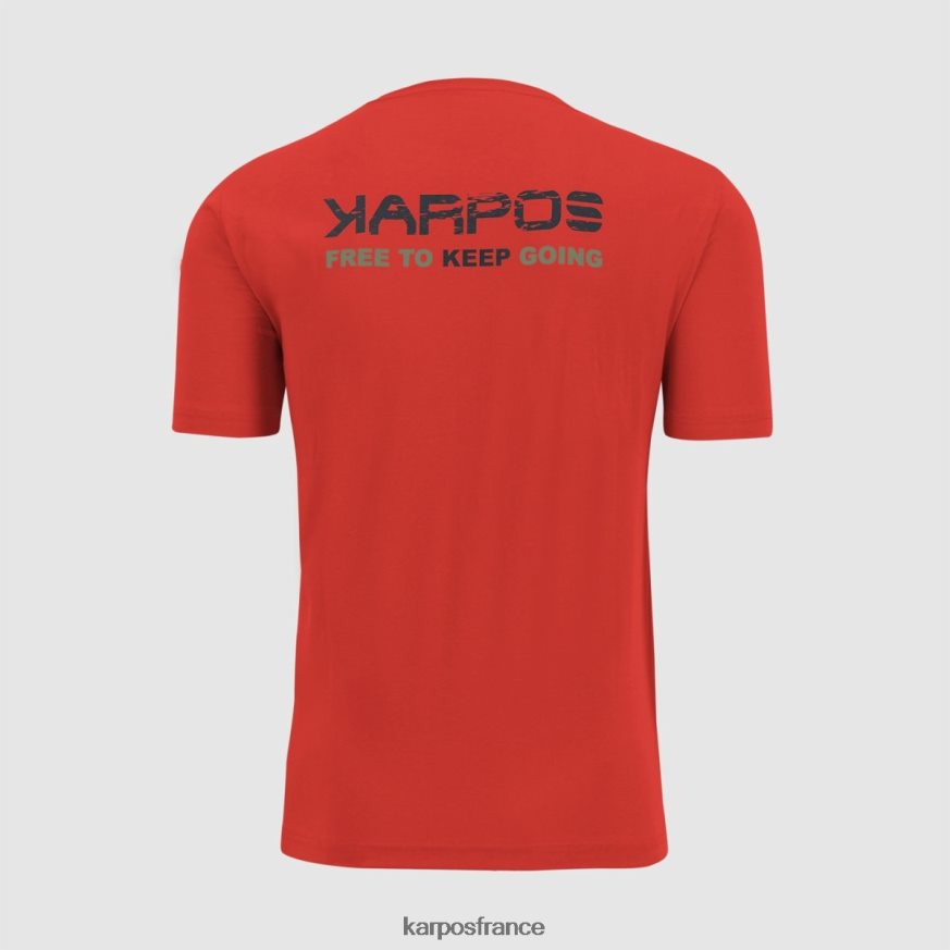 Hommes Karpos paprika t-shirt astro alpino 28PL68419
