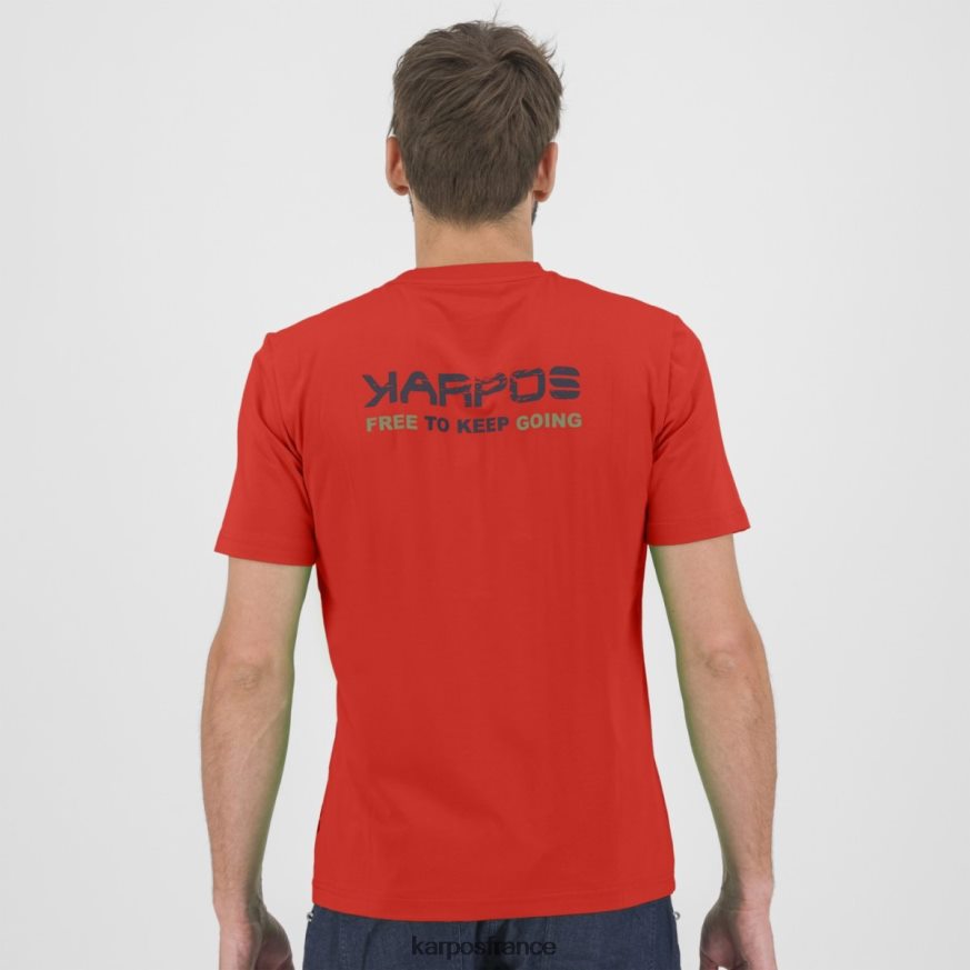 Hommes Karpos paprika t-shirt astro alpino 28PL68419