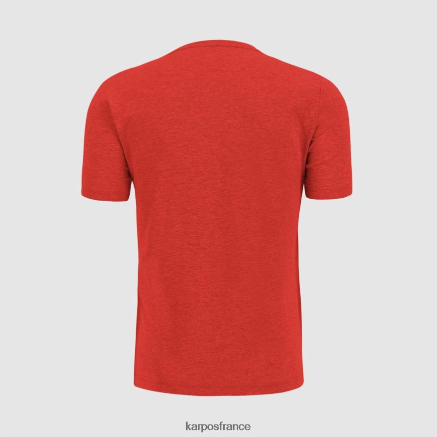 Hommes Karpos paprika t-shirt genzianella 28PL68424