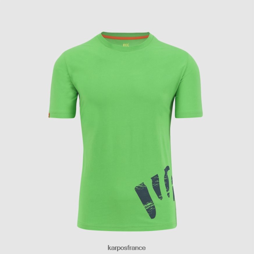 Hommes Karpos vert jasmin t-shirt astro alpino 28PL68418