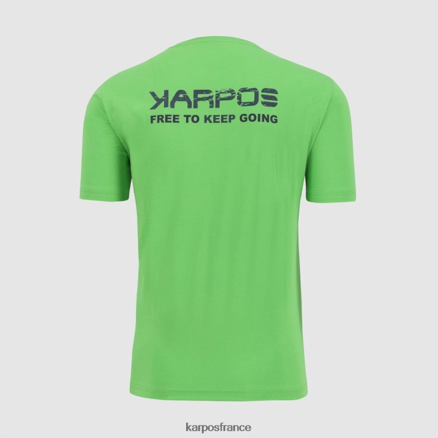 Hommes Karpos vert jasmin t-shirt astro alpino 28PL68418
