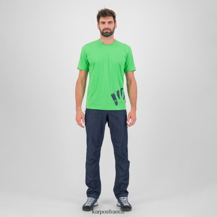 Hommes Karpos vert jasmin t-shirt astro alpino 28PL68418