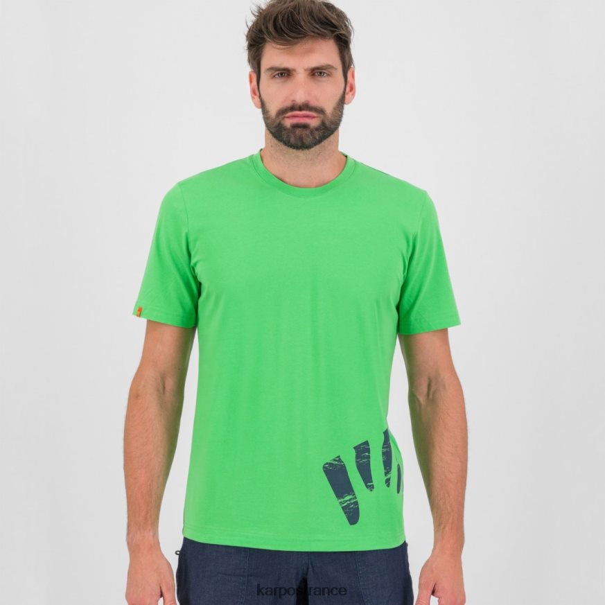 Hommes Karpos vert jasmin t-shirt astro alpino 28PL68418