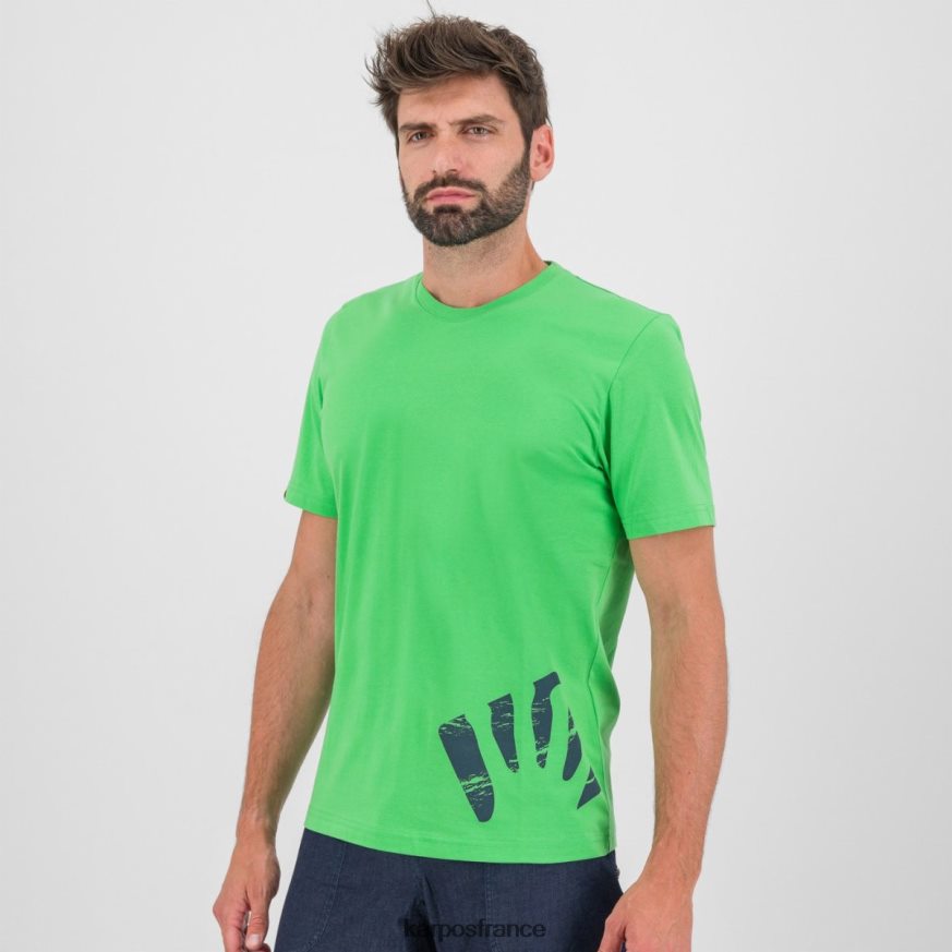Hommes Karpos vert jasmin t-shirt astro alpino 28PL68418
