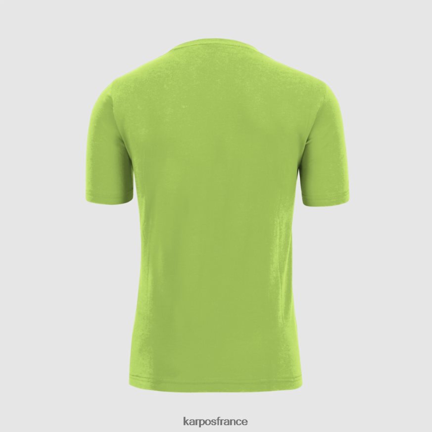 Hommes Karpos vert jasmin t-shirt giglio 28PL68425
