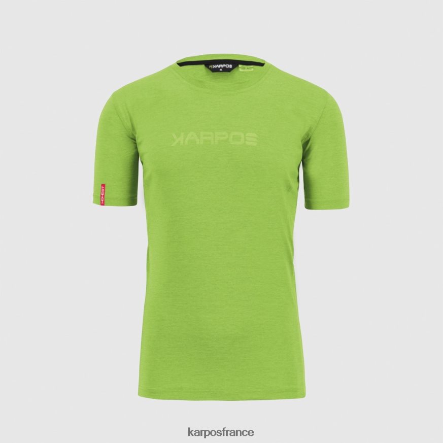 Hommes Karpos vert jasmin t-shirt k-performance 28PL68348