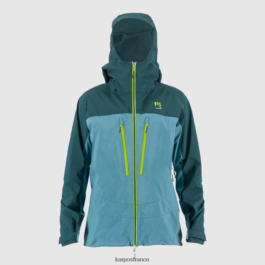 Hommes Karpos atlantique/forêt veste shell goretex la plus haute 28PL682