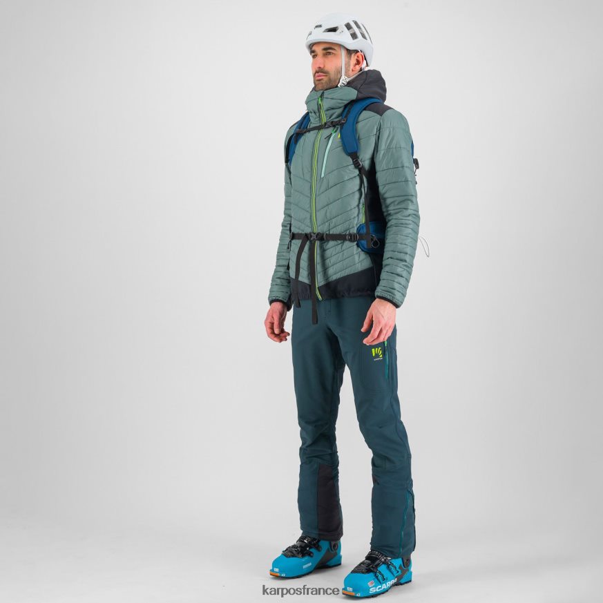 Hommes Karpos atlantique nord/noir veste pian longhi 28PL6857