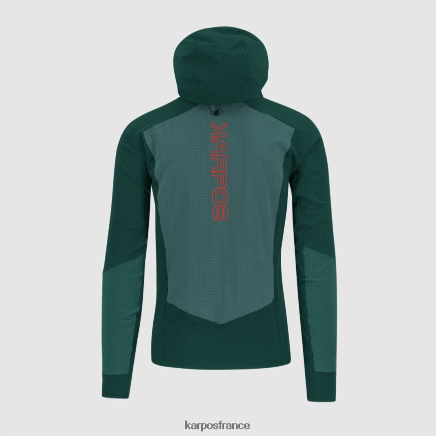 Hommes Karpos baume/mer sombre veste en cuir 28PL68112