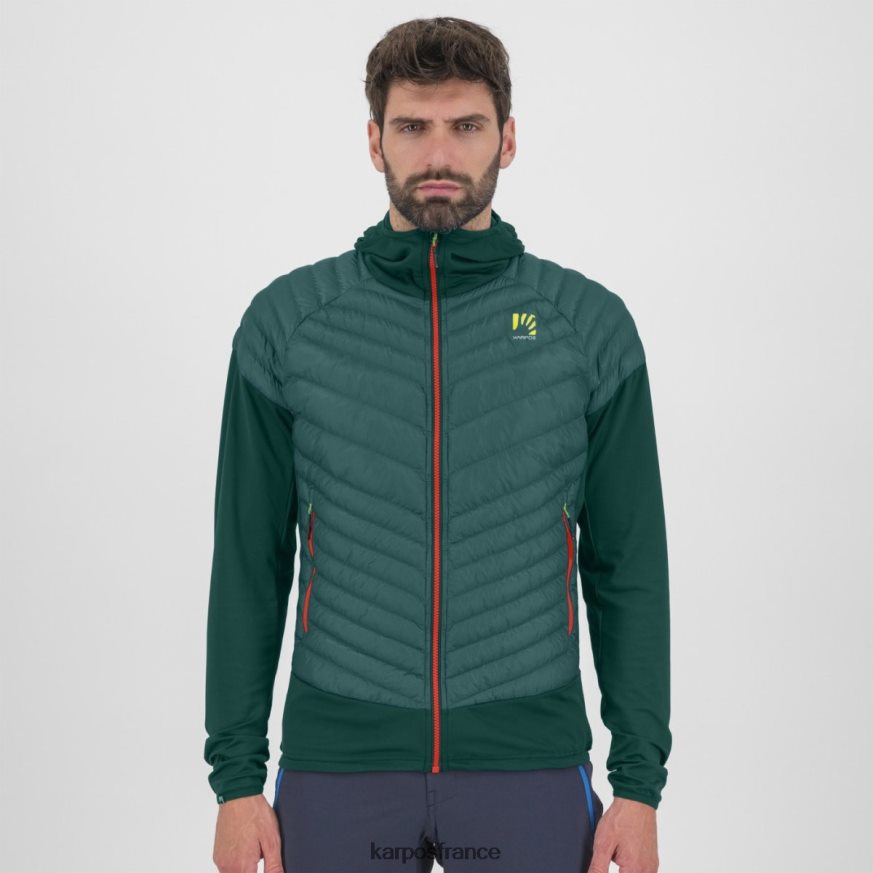 Hommes Karpos baume/mer sombre veste sass de mura 28PL68108