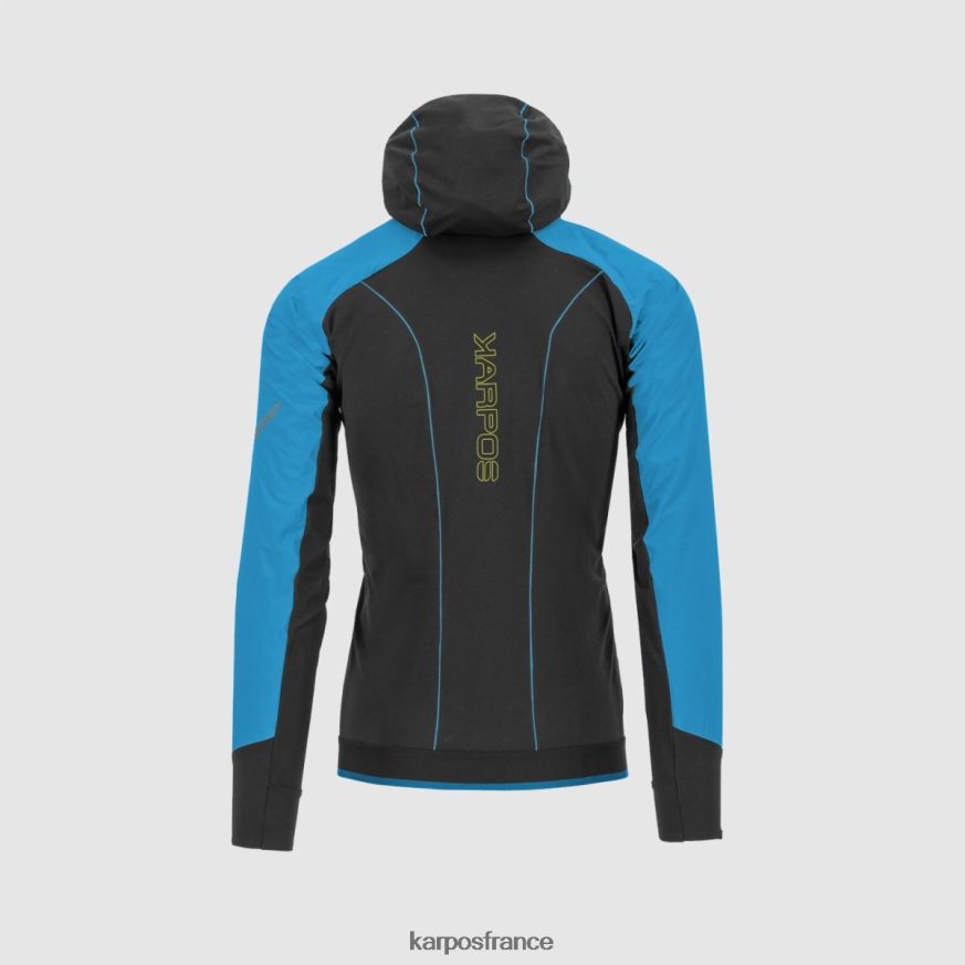 Hommes Karpos bijou bleu/noir veste d'hiver lavaredo 28PL68145