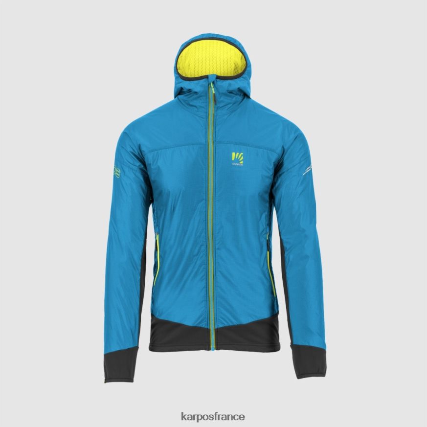 Hommes Karpos bijou bleu/noir veste de fédération 28PL6879