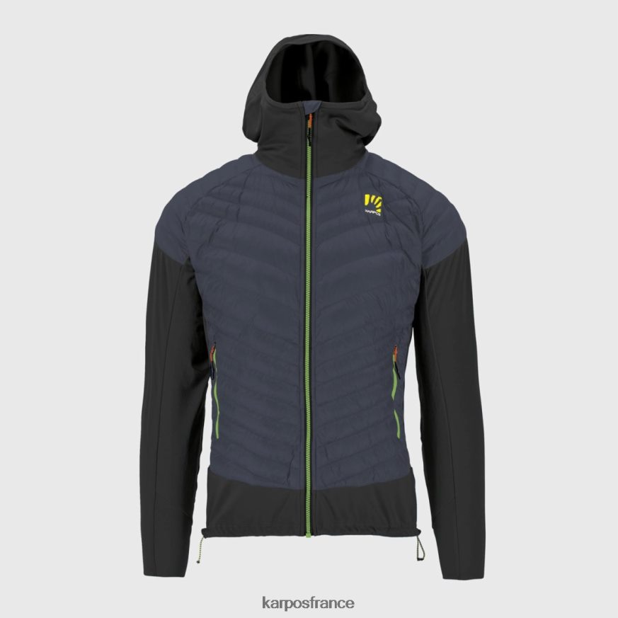Hommes Karpos bleu dégradé/noir veste sass de mura 28PL68109