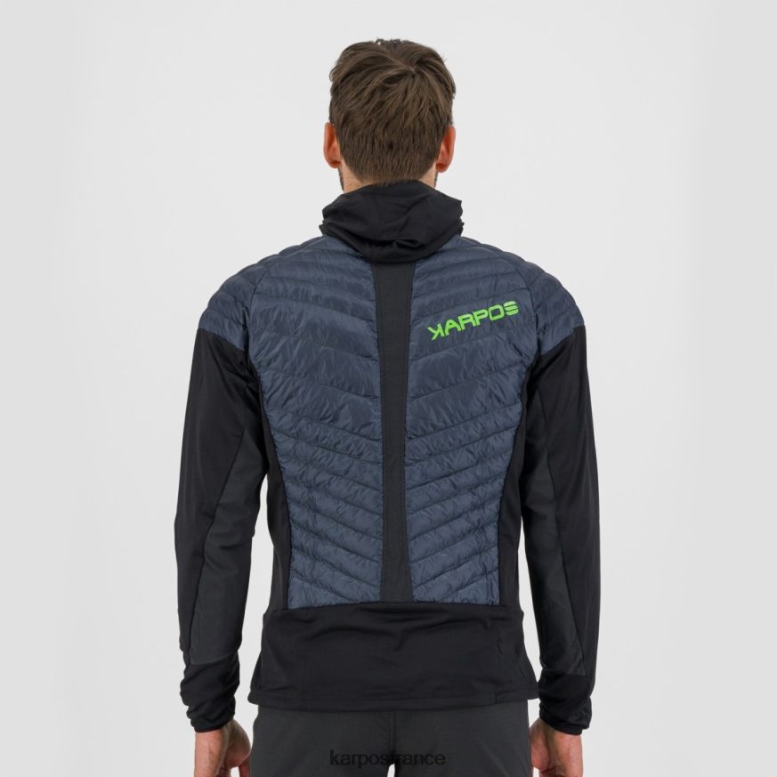 Hommes Karpos bleu dégradé/noir veste sass de mura 28PL68109