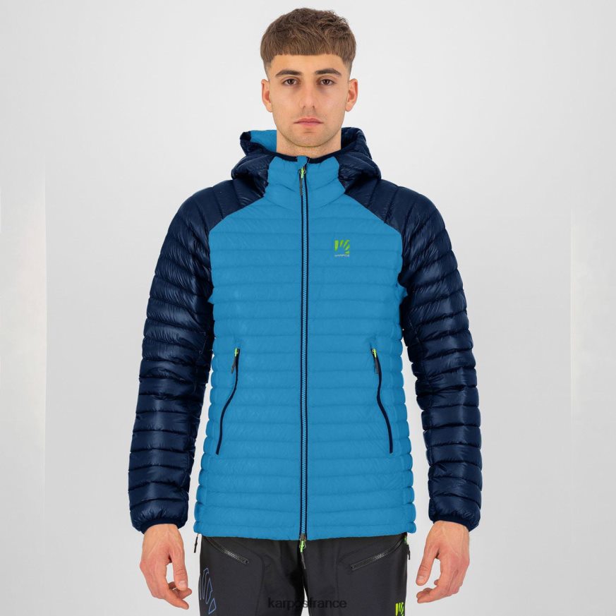 Hommes Karpos bleu diva/minuit doudoune alagna 28PL6817