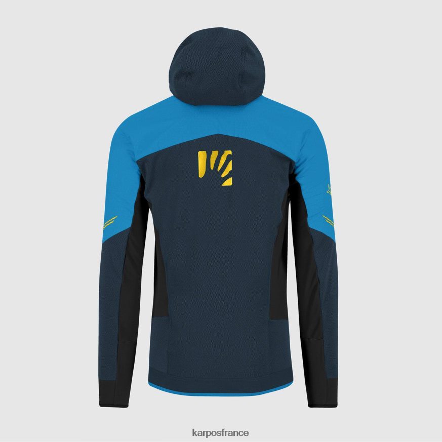 Hommes Karpos bleu diva/minuit veste alagna plus evo 28PL6890