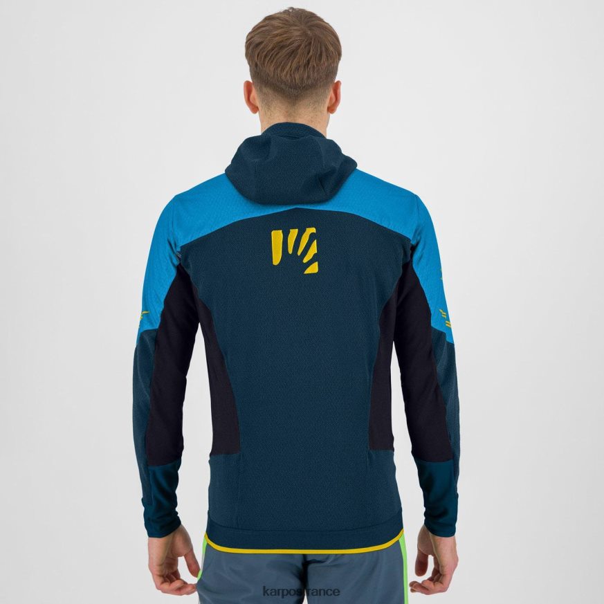 Hommes Karpos bleu diva/minuit veste alagna plus evo 28PL6890