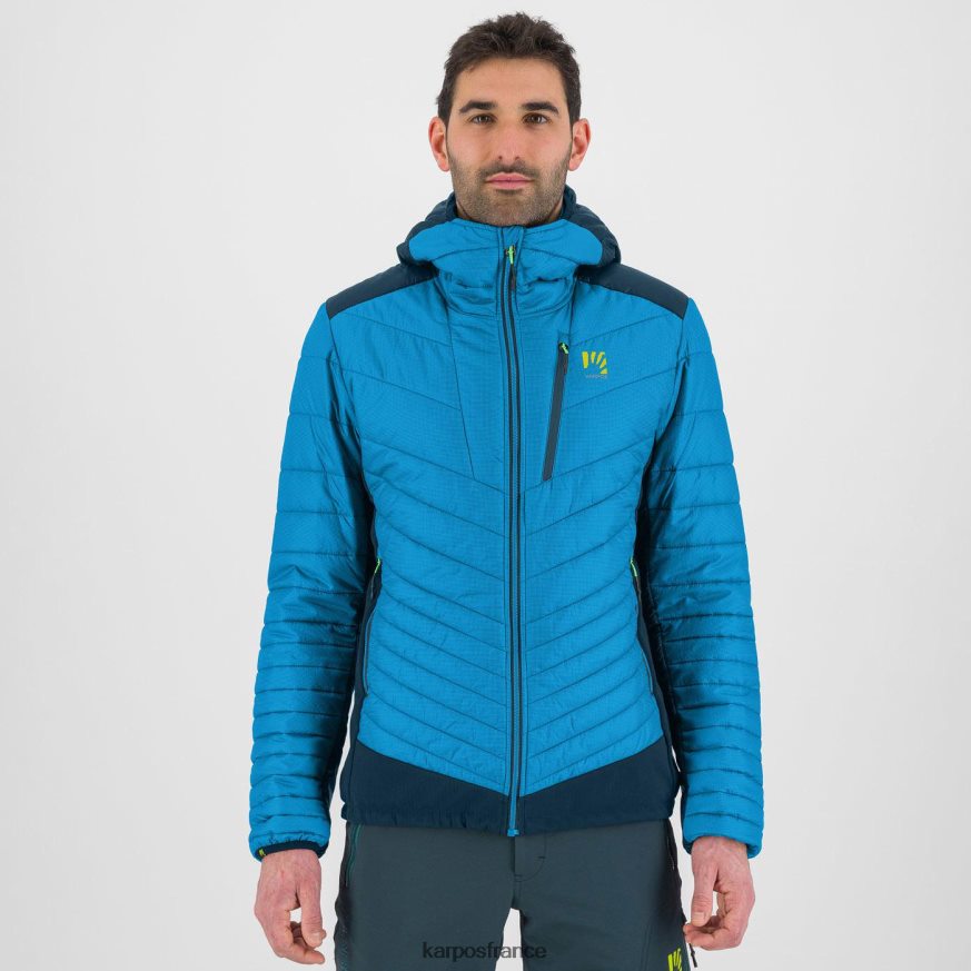 Hommes Karpos bleu diva/minuit veste pian longhi 28PL6860