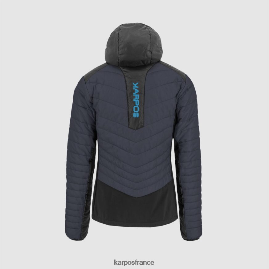 Hommes Karpos encre de Chine/noir veste pian longhi 28PL6858