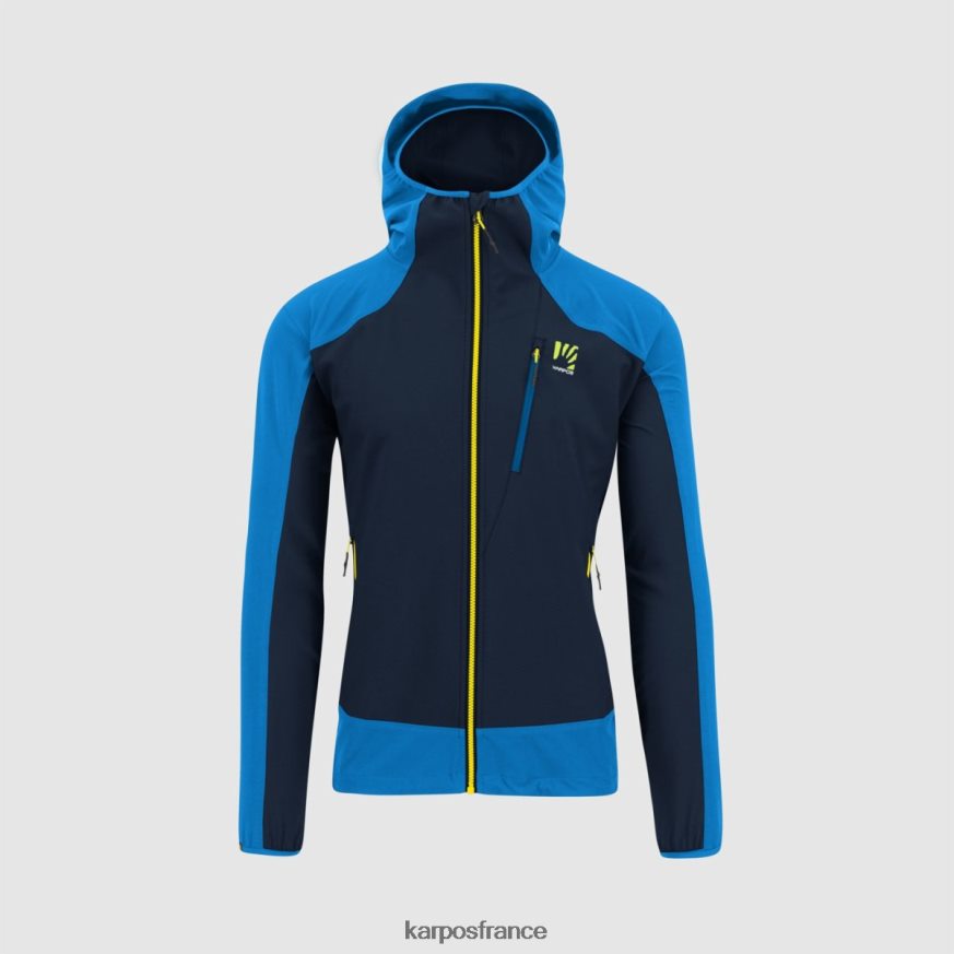 Hommes Karpos flamme/noir veste parete 28PL68156