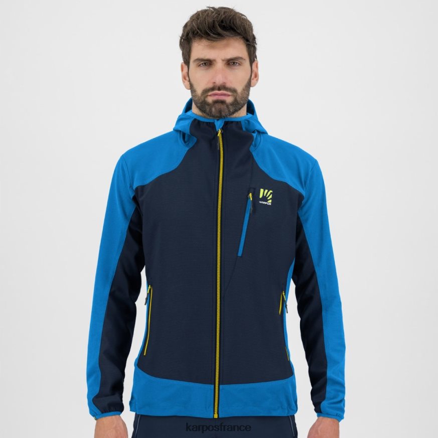 Hommes Karpos flamme/noir veste parete 28PL68156