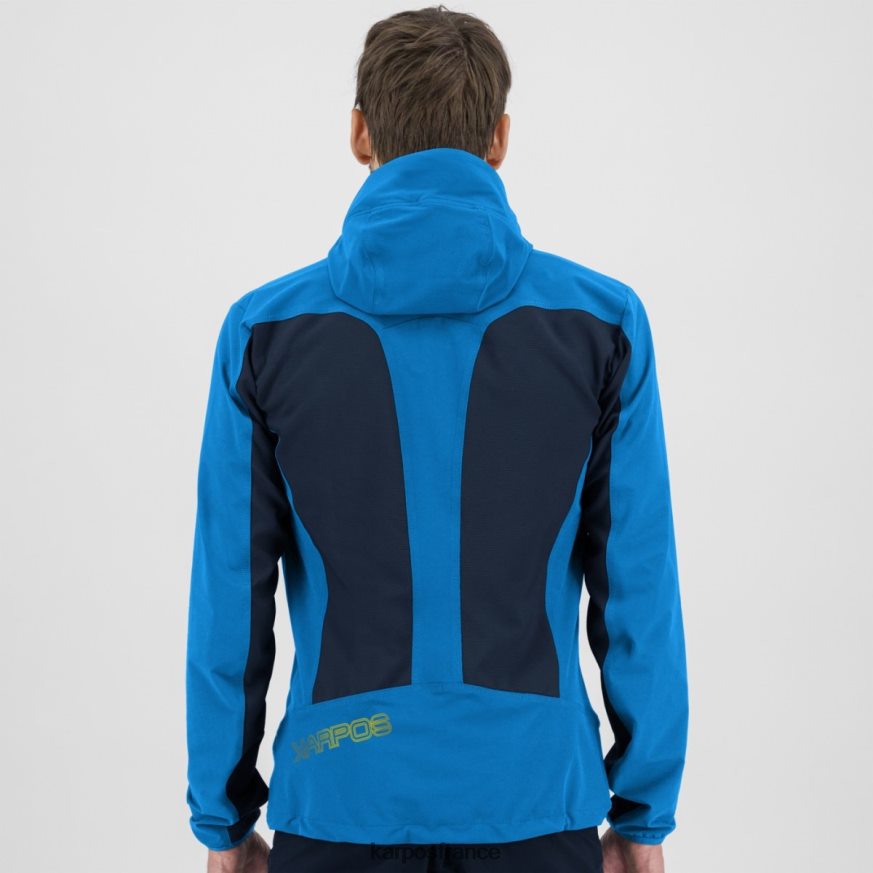 Hommes Karpos flamme/noir veste parete 28PL68156