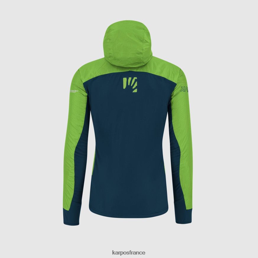 Hommes Karpos flash vert/minuit veste de fédération 28PL6880