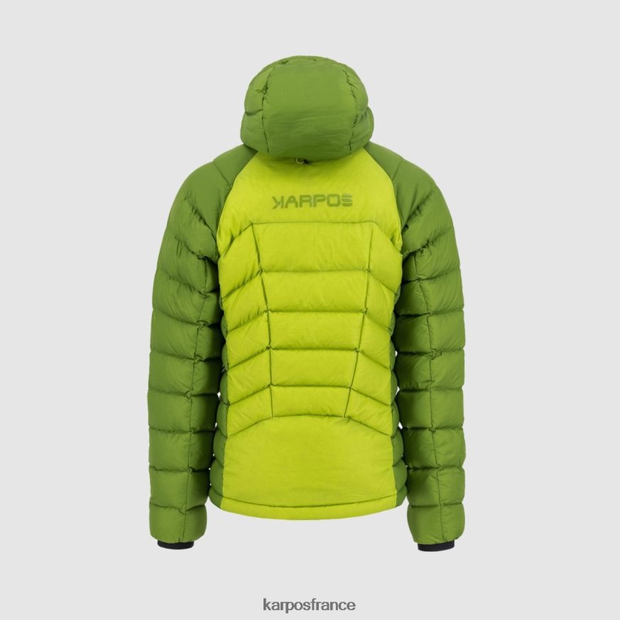 Hommes Karpos fusain vert lime veste artika evo. 28PL6812