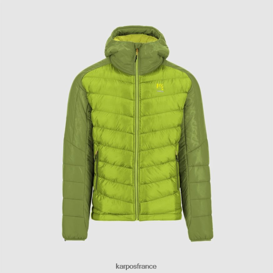 Hommes Karpos fusain vert lime veste focobon 28PL6837