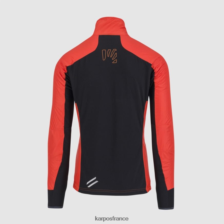 Hommes Karpos grenadine/rouge vélo veste val alto 28PL6883